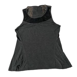 Shape Activewear Gray Sleeveless Racerback Athletic Top